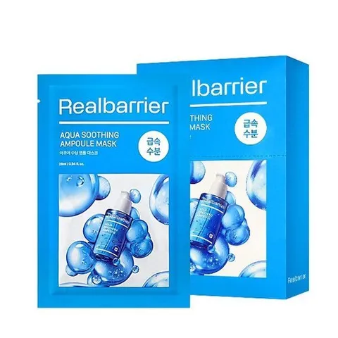 리얼베리어 아쿠아 수딩 앰플 마스크 10매