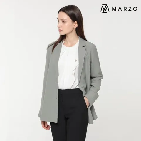 MARZO ANC24미엘 소프트 자켓카키2BMAJD01_P434127347