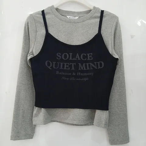 에꼴리에 모다부평]티셔츠 세트 니트 뷔스트/26A5083NYBP