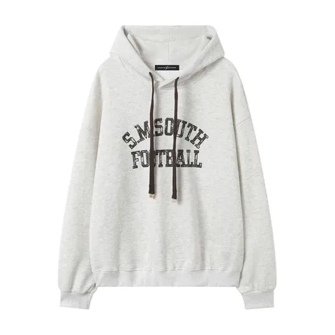 나인식스뉴욕 후드 레터링 맨투맨 긴팔 티셔츠 (NP4LW009L0)