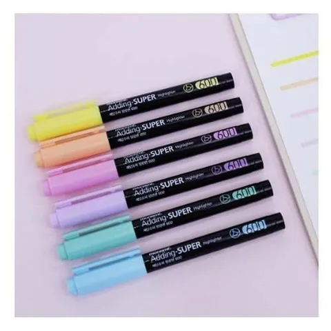 셀러허브 1 [HYIJRS51_4B]모나미 국산형광펜 600 텔 형광