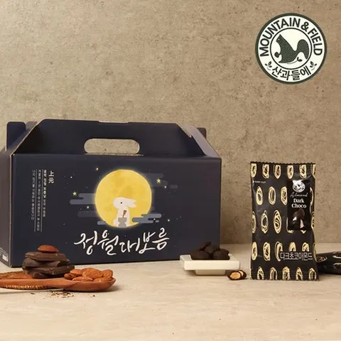 산과들에 초콜릿 견과류 다크초콜릿아몬드 20봉 부럼세트