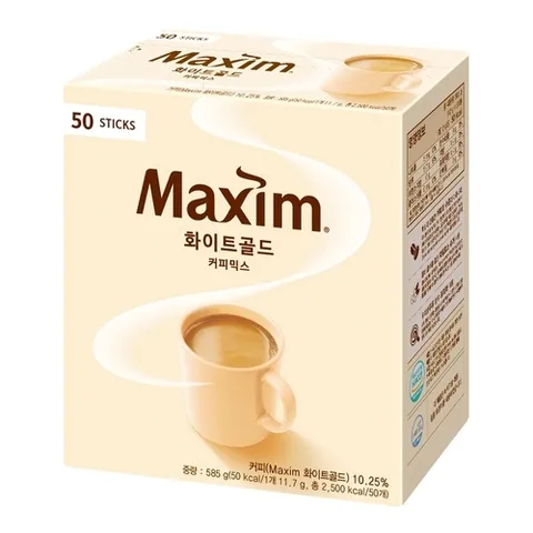 동서식품 동서 맥심 화이트골드 커피믹스 50T