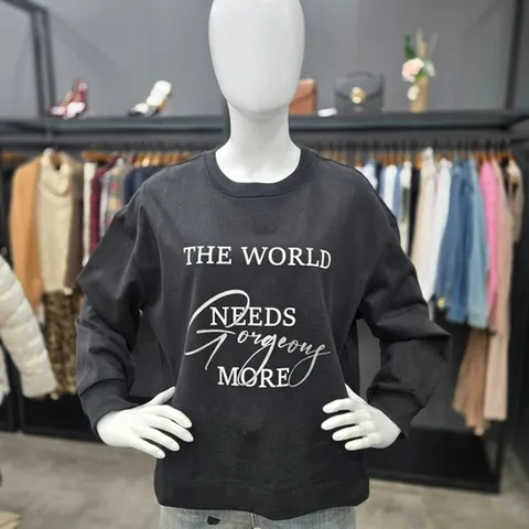 제시뉴욕 레터링맨투맨티셔츠AEM5NSTZ2210KG