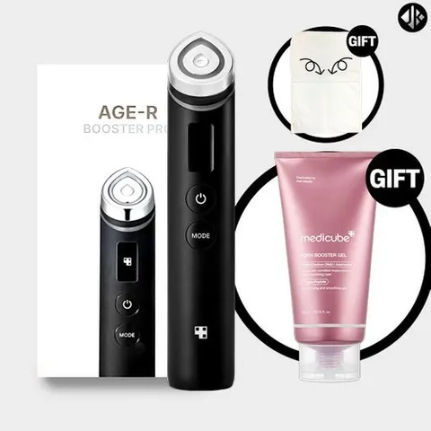 메디큐브 AGE-R 에이지알 부스터 프로 + 리프팅 PDRN 부스터젤 300ml + 다용도 파우치