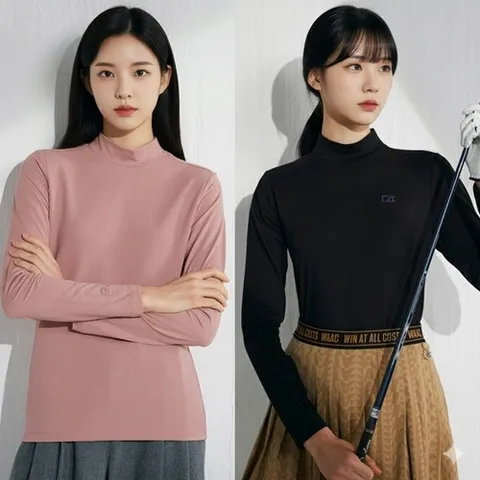 커터앤벅 커터앤벅 여성 시그니처 더블웜 티셔츠 3종세트