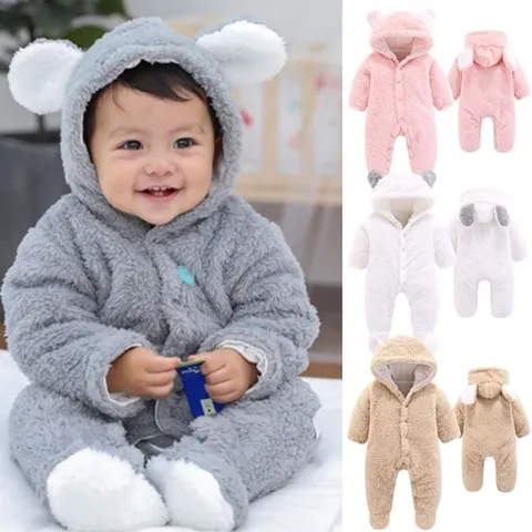 조이멀티 스노우 곰돌이 유아 우주복(59-90) 204244