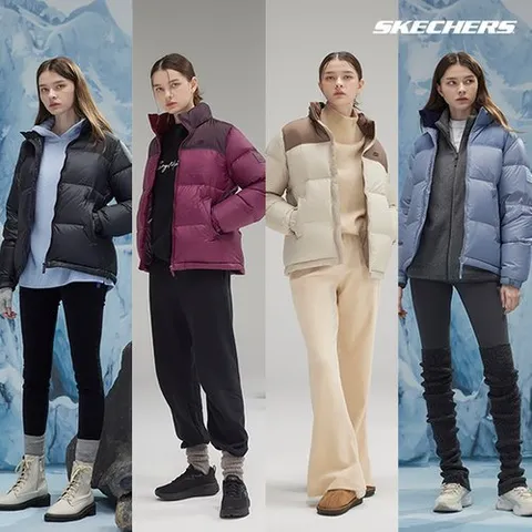 스케쳐스 여성 에어리 헝가리 헤비다운