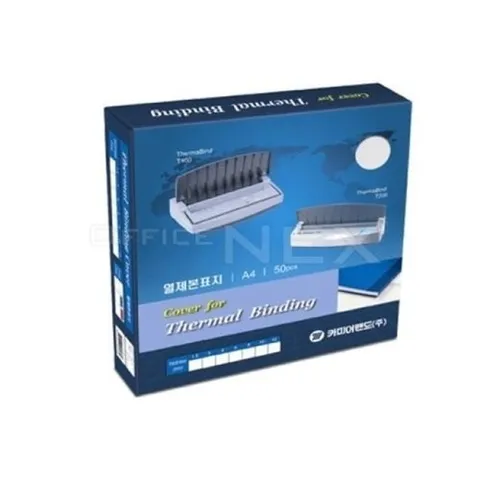 브이와이 VCML4916]열제본표지 백색 사무기기 권 3MM A4 50장 50EA21912606643542