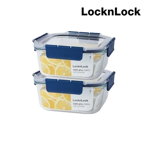 락앤락 [본사][1+1] 탑클라스 정사각 1.4L 총2P