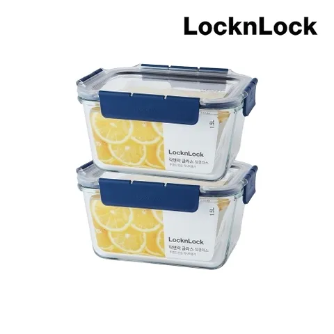 락앤락 [본사][1+1] 탑클라스 직사각 1.5L 총2P