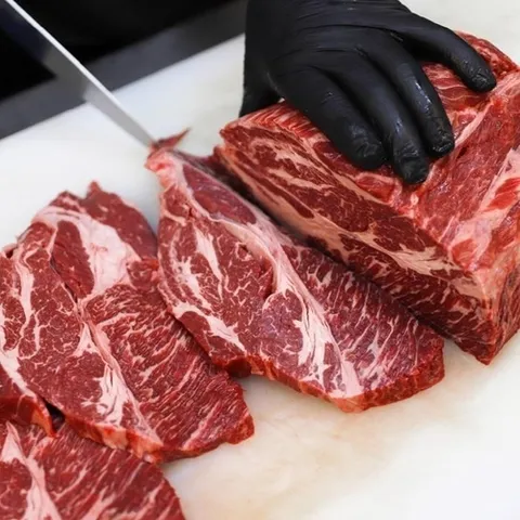 패션플러스 [팔도양식] 미국산 탑초이스 등심 1kg 스테이크용 소고기 블랙앵거스 (45790860)