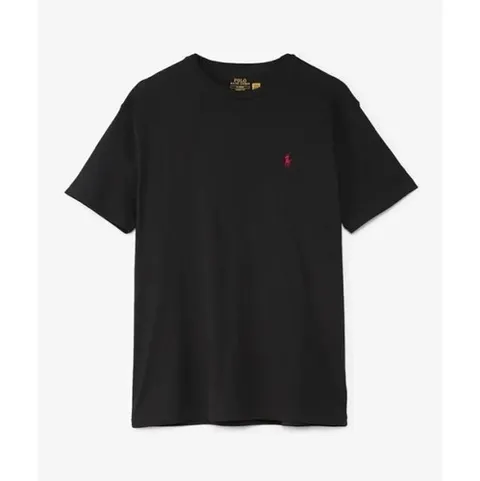 폴로 랄프로렌 26SS 폴로 랄프로렌 반팔 티셔츠 710707087002 BLACK DOM