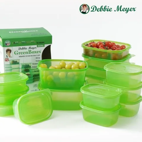 데비마이어 그린박스 밀프랩 반찬통 김치통 냉장고정리 4세트 16p