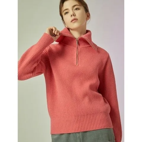 CC콜렉트 하프집업 카라 풀오버 C234KSK132PK1_P406198886