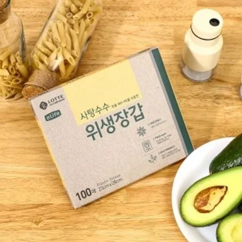패션플러스 [HS라이프] 위생장갑 비닐장갑 이라이프 사탕수수추출BIO PE 50매입