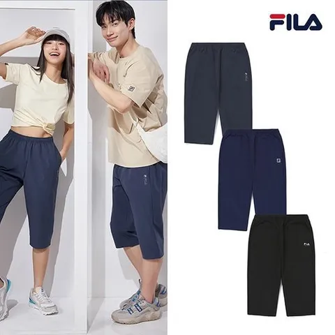 휠라 휠라] 추가생산NO FILA  남녀 7부 이지팬츠 3종