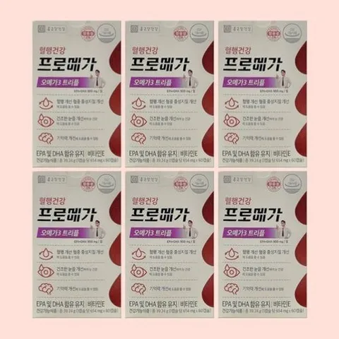 기타브랜드 프로메가 오메가3 트리플 60캡슐 6박스_P390233476