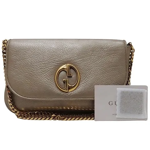 구찌 고이비토 중고명품 Gucci(구찌) 251820 더블 G 디테일 래더 금장 체인 숄더백