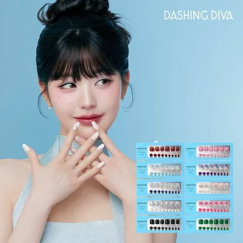데싱디바 *장원영의 데싱디바 매직프레스 썸머 캔버스 페디 컬렉션 10박스