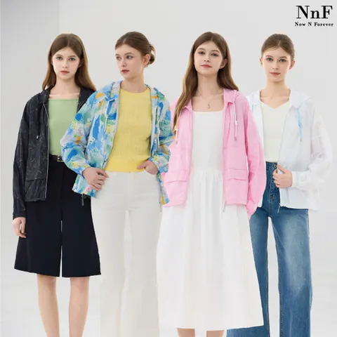 NnF 26 SS 여성 뤼미에르 웨더 점퍼