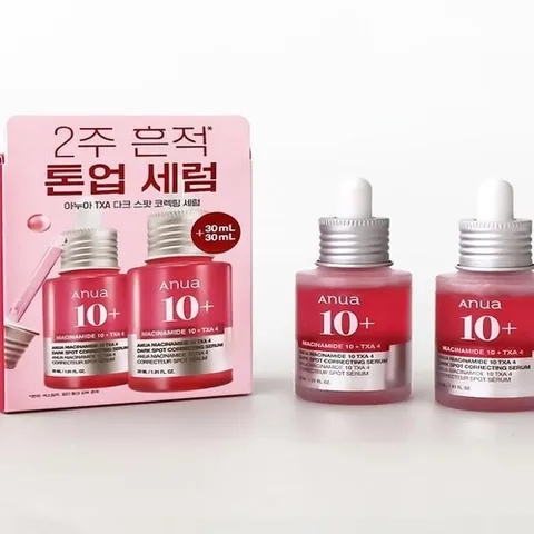 셀러허브 1 1+1 아누아 나이아신아마이드 10 TXA 4 다크 스팟 코렉팅 세럼 30ml(SH)
