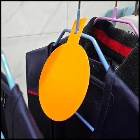 셀러허브 패션 [QMTFJD0X9_58]걸이형 둥근 형광종이 광고 손글씨 10P