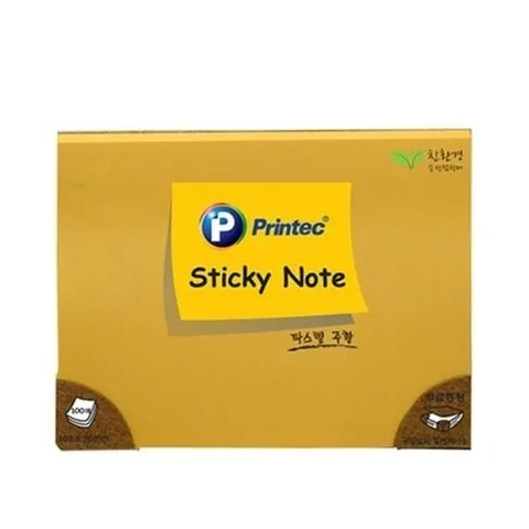 브이와이 VCL3J8QP]스티키 텔주황 점착 102x76 100매 12개입21872977643542