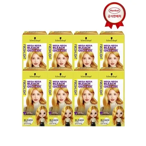 사이오스 NEW 프레쉬라이트 로션타입 탈색제 x 8개