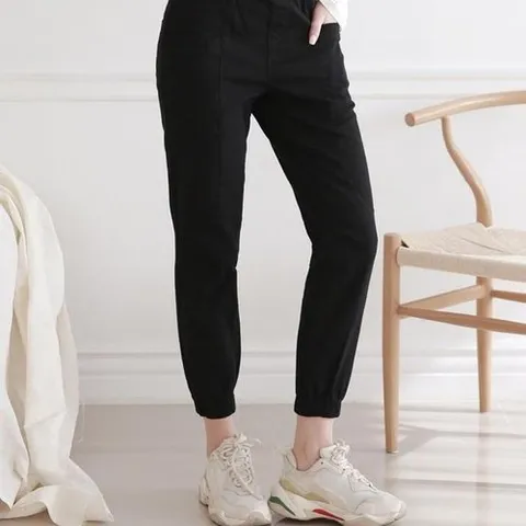 셀러허브 1 [XBFK696N]신축 절개 포인트 캐쥬얼 포켓 심플 여성 편한