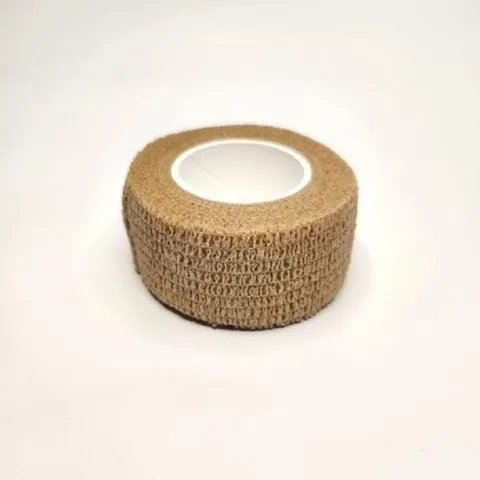 셀러허브 패션 [JHO37Q73_53DE]스포츠 무릎테이핑 테이핑 접착 살색 2.5cm