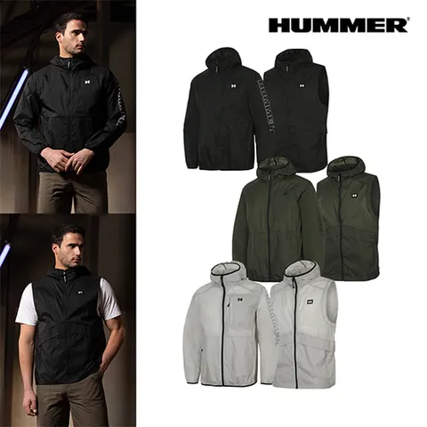 HUMMER 26SS 남성 경량자켓 + 베스트 2종