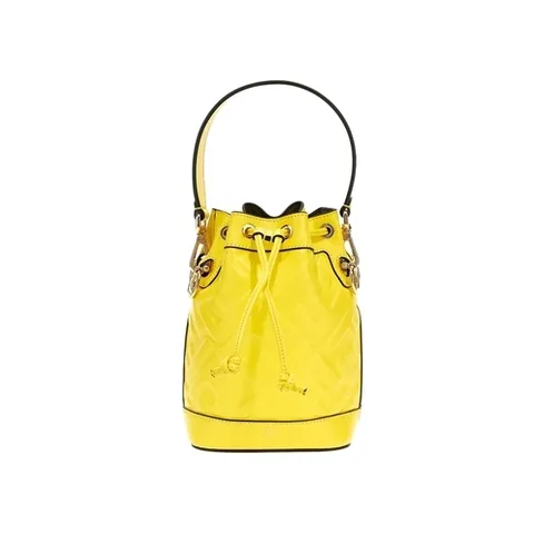 펜디 26SS 몬트레조 FF 로고 미니 버킷백 옐로우 8BS093 ANWT F1NPT