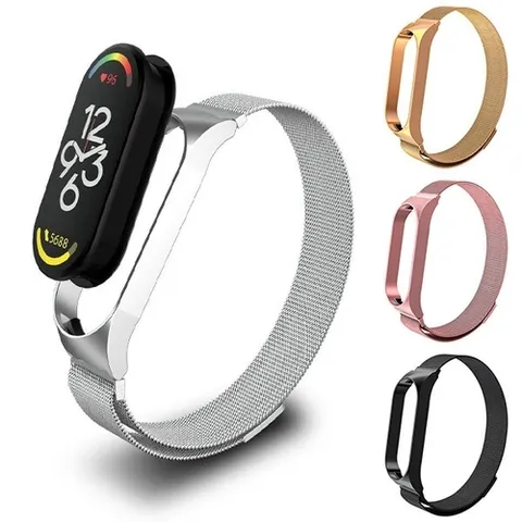 패션플러스 [포유매트] 포유 마그네틱 루프 샤오미 미밴드7 전용 스트랩 시계줄 루프 밴드 줄