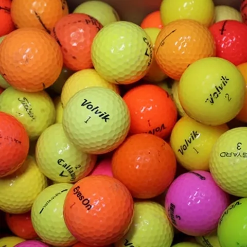 볼빅 연습용 칼라 로스트볼 100개