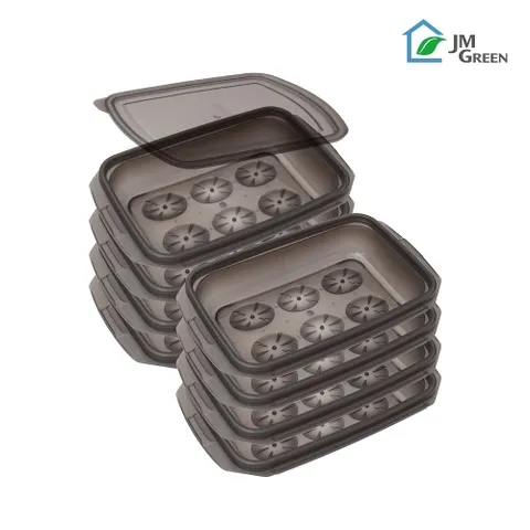 기타 [제이엠그린] 알알이쏙 브라운 1칸 600ml 8개 냉동실 정리 보관용기 밀페용기