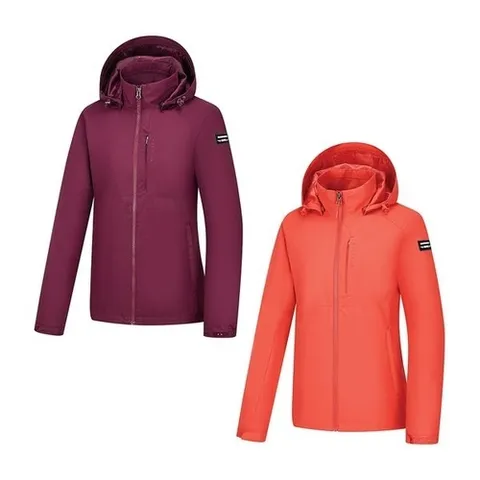 콜핑 2003JK633W 바람막이 후드 탈부착 습기 차단 여성 등산 자켓_P312121571