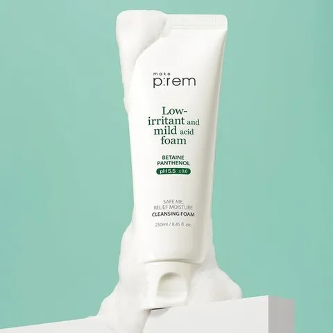 메이크프렘 세이프 미 모이스처 클렌징 폼 250ml+(랜덤)선크림20ml