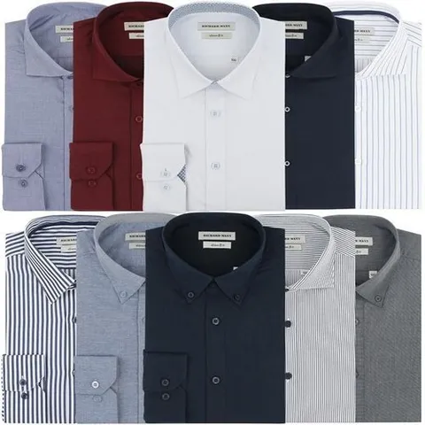 셀러허브 패션 구김없는 데일리 슬림핏 와이셔츠 22종 - 리차드막시
