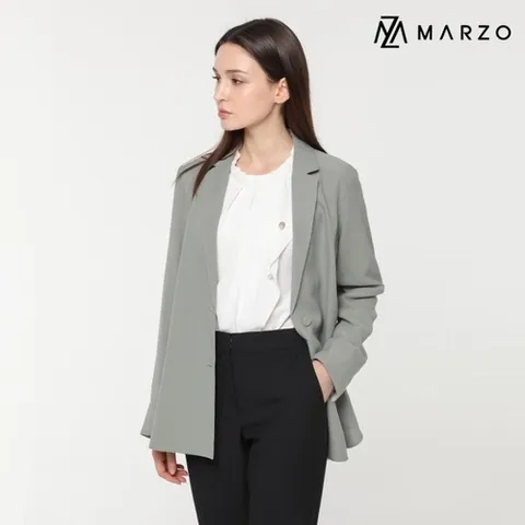 마르조 마르조]미엘 소프트 자켓 카키