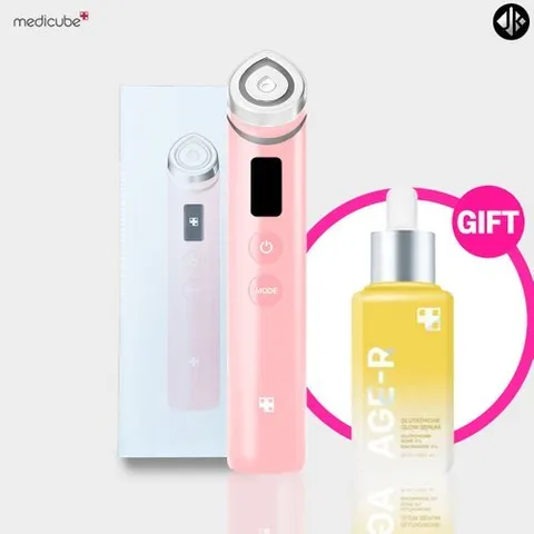 메디큐브 AGE-R 에이지알 부스터 프로 핑크 + 글루타치온 글로우 앰플 1개