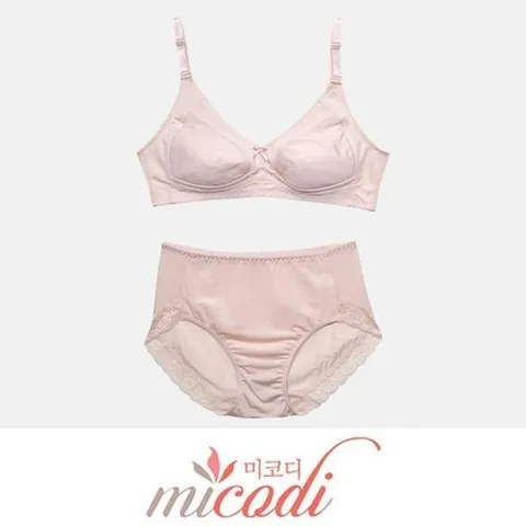 셀러허브 1 [RGL6P83T]미코디 풍기인견 풀컵 B컵 브라팬티 속옷세트