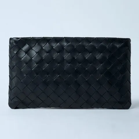 보테가베네타 보테가 베네타 인트레치아토 우븐 스몰 파우치 클러치백 블랙 749919 VCPP9 8425