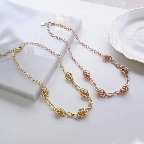 셀러허브 1 [HYIJWHXP_4B]FN009 체인목걸이 직장인 (2type)