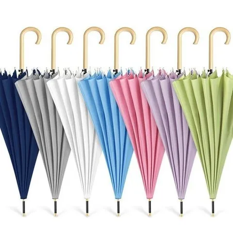 셀러허브 1 [HYF56656_55]우드손잡이 텔 자동 우산 우양산 16K