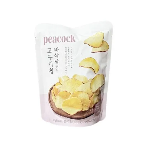 셀러허브 식품 피코크 바삭달콤 고구마칩 60g x 1개 po404557 (51638085)