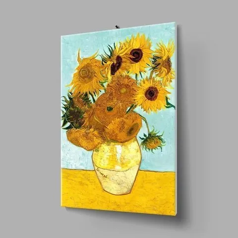 셀러허브 1 [XB889L99]고흐 해바라기 명화 돈들어오는그림 아크릴