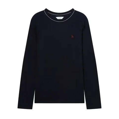 헤지스 헤지스 에센셜 긴팔 티셔츠 네이비 HSTS5AC15N2
