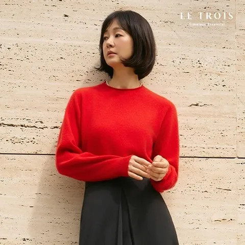 르투아 26FW 퓨어 캐시미어100 홀가먼트 여성 풀오버 1종_P440504257
