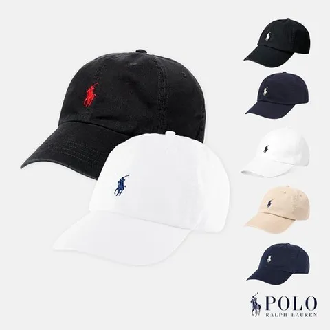 폴로 랄프로렌 폴로랄프로렌 코튼 치노 볼캡 모자